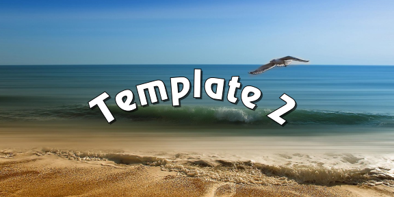 Template 2 template - 18oz Heavy Duty Banners